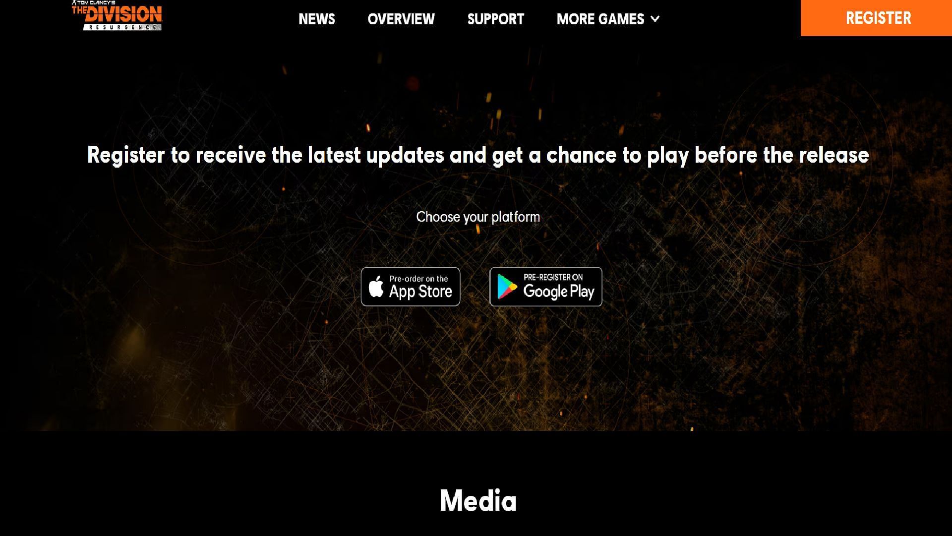 Click on your device's preferred digital storefront's button (Image via Ubisoft)